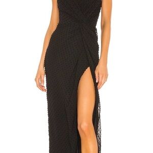 Katie May Black Asymmetrical Dress- Never Worn